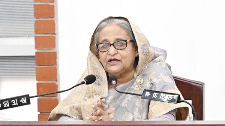 বিএনপি-জামায়াত নির্বাচন বানচাল করতে পারবে না : শেখ হাসিনা বিএনপি-জামায়াত নির্বাচন বানচাল করতে পারবে না : শেখ হাসিনা