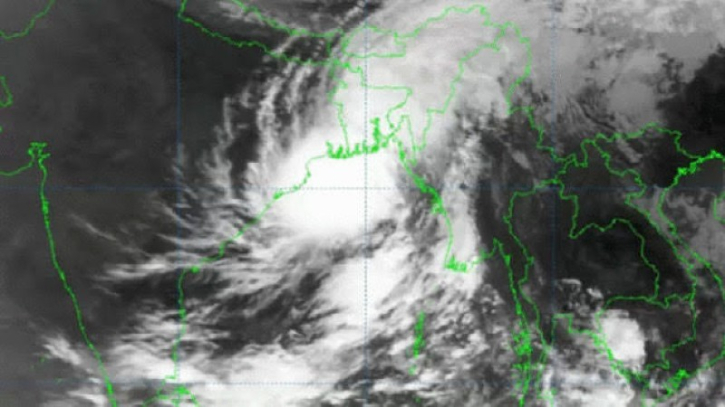 রাতে ঘূর্ণিঝড়ে রূপ নিতে পারে ‘মিধিলি’ রাতে ঘূর্ণিঝড়ে রূপ নিতে পারে ‘মিধিলি’