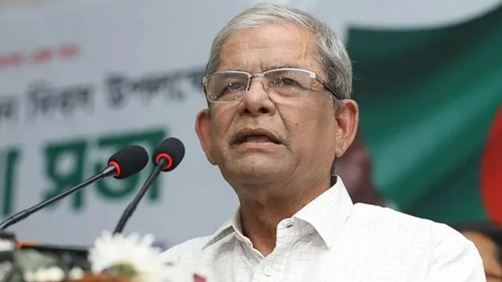 মির্জা ফখরুল আটক