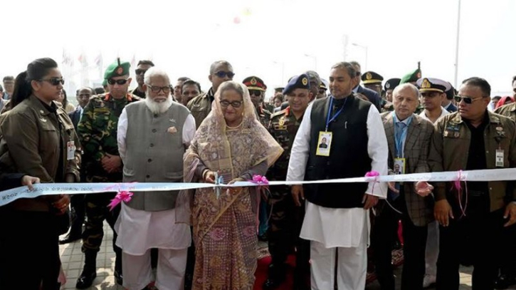 PM opens month-long trade fair at Purbachal