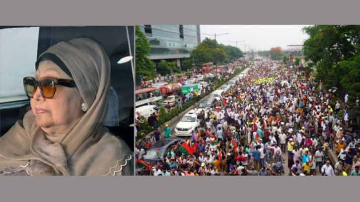Love, cheers welcome Khaleda’s return home Love, cheers welcome Khaleda’s return home