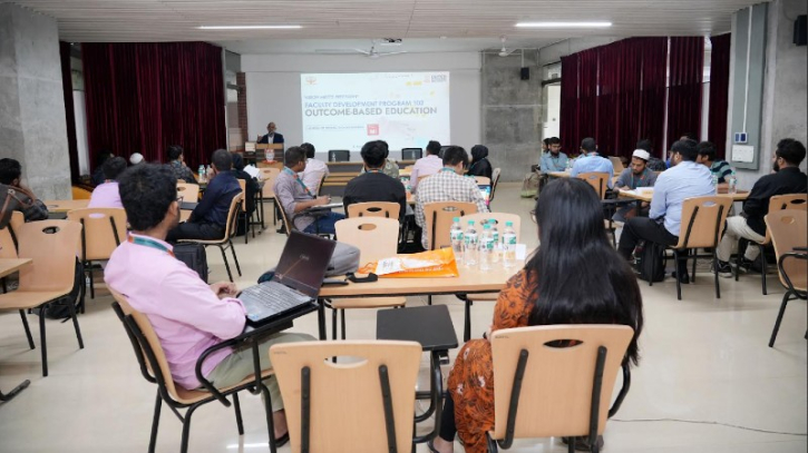 Training on Outcome-Based Education for UIU Faculty Members