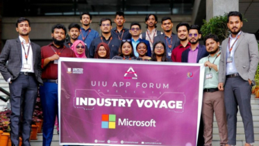 UIU Students’ Industry Visit to Microsoft