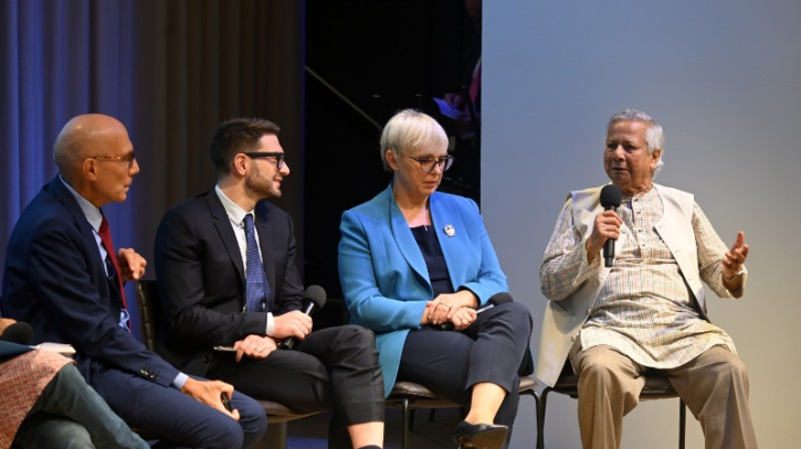 Prof Yunus joins high-level rights event