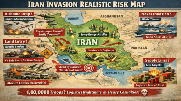 ইরানে যুক্তরাষ্ট্রের বড় আকারের স্থল অভিযান অনিশ্চিত